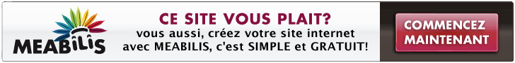 Créer un site internet avec Meabilis